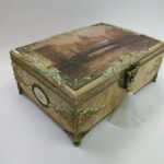 boite shabby chic avec un paysage