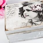 boite shabby chic avec visage