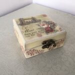 boite shabby chic avec inscription