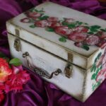 boîte shabby chic avec poignée