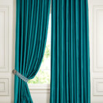rideaux d'Italie turquoise