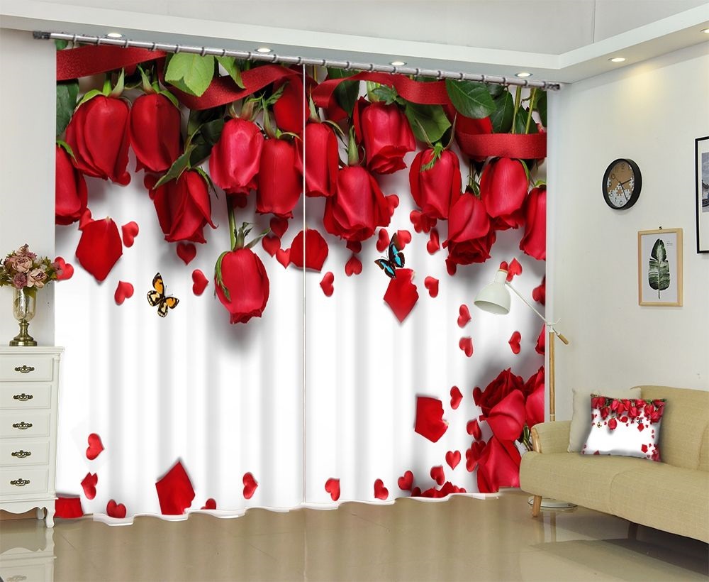 dessiner sur des rideaux