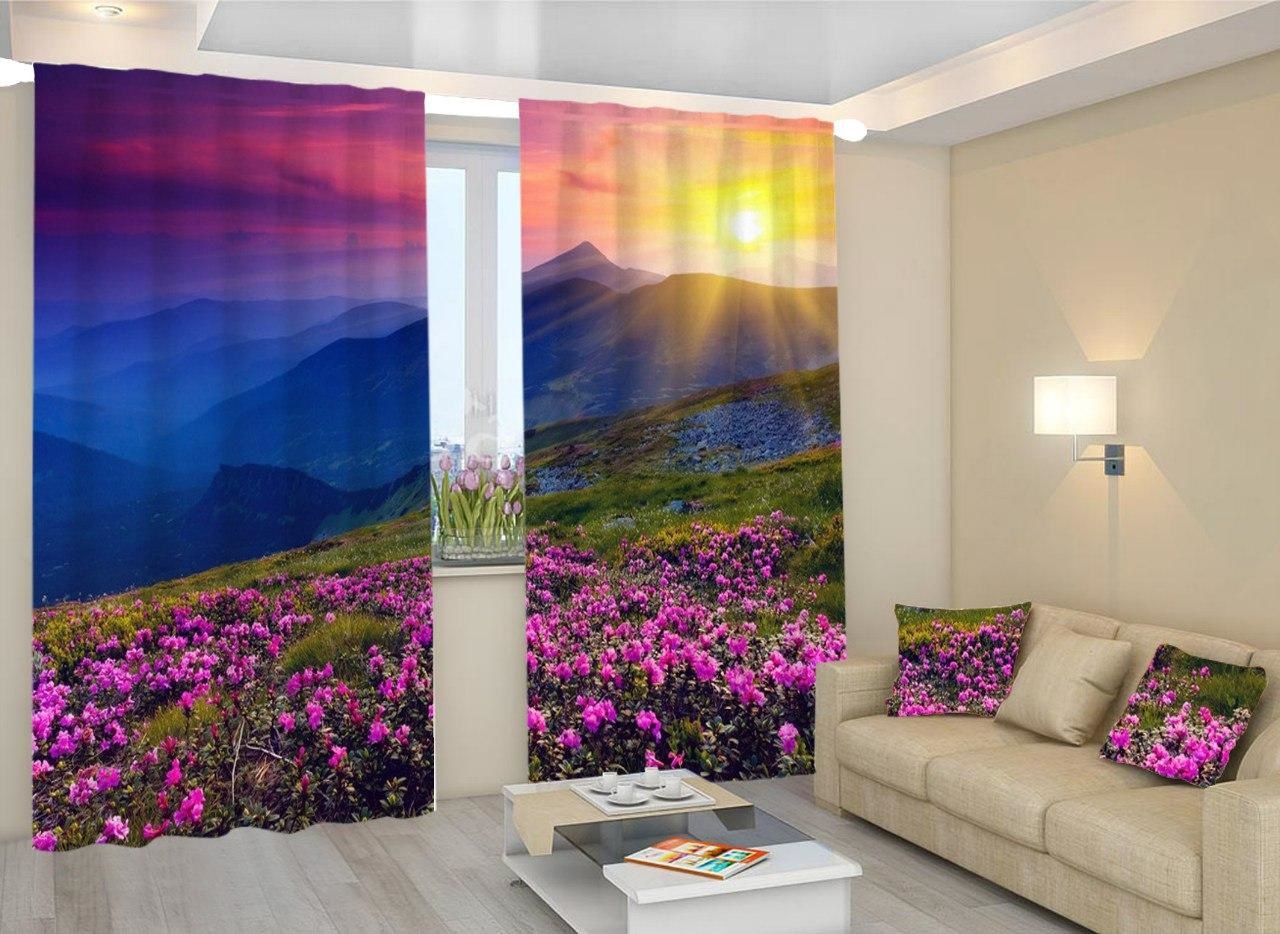 rideaux avec effet 3d