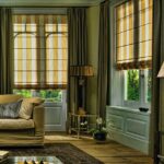 rideaux italiens sombres