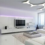 hightech gordijnen met tv