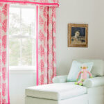 rideaux roses