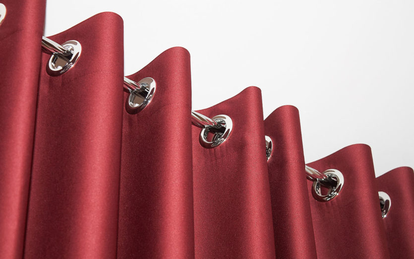 cortinas en ojales