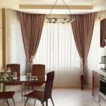 langsir pada pilihan idea cornice tersembunyi