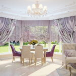 perdele provence liliac