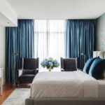 cortinas con opciones de fotos de techo tensado