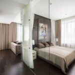 cortinas con tipos de ideas de techo tensado