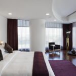 cortinas con techo tensado tipos de decoración
