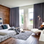 idées de décoration de rideaux gris