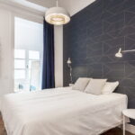 idées d'intérieur de rideaux bleus