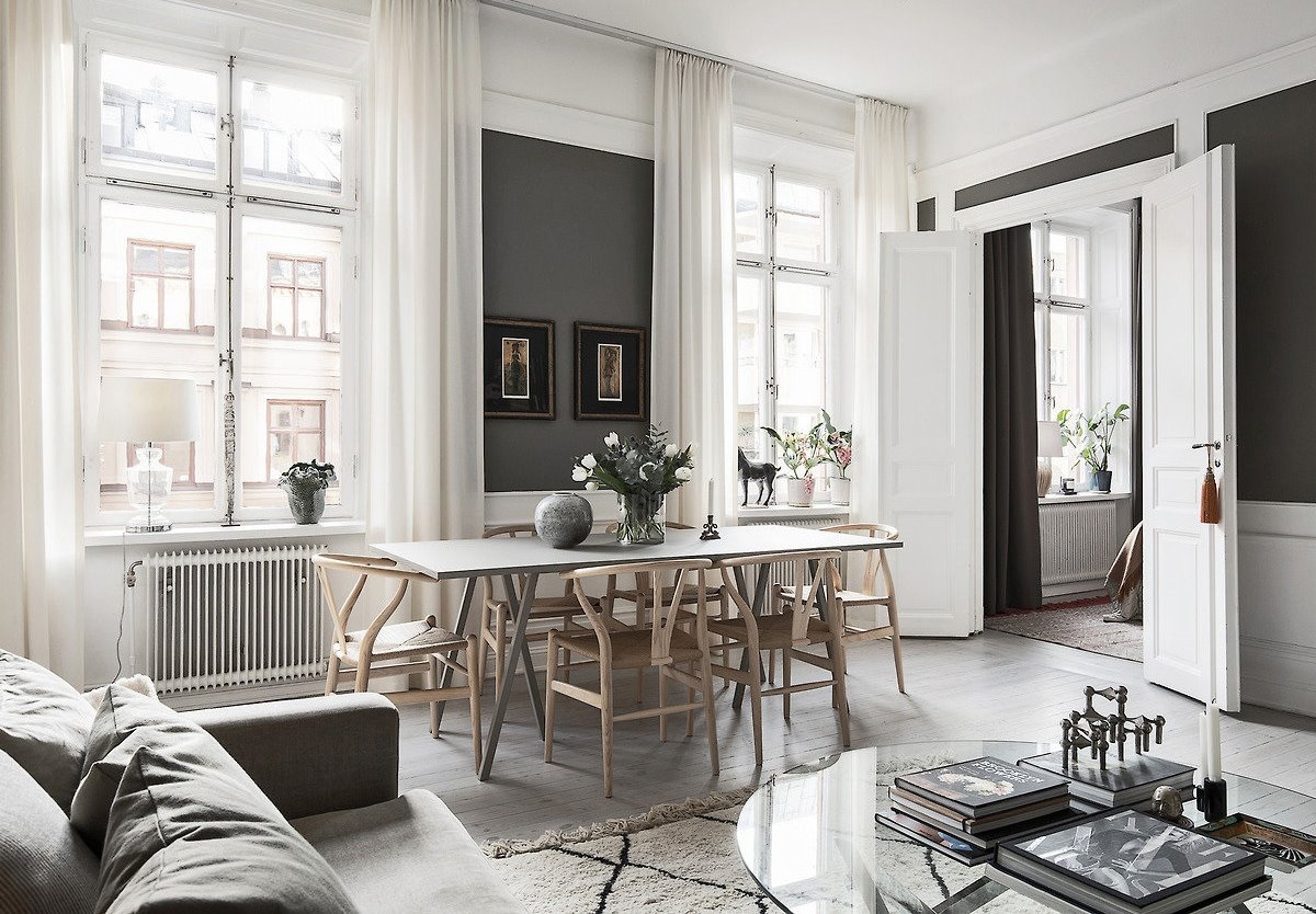 tende in stile scandinavo