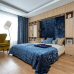 Vorhänge im Schlafzimmer Dekor Foto