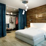 tende loft blu