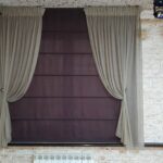 tende a soppalco in tulle