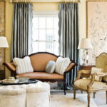 formas de unir cortinas a las ideas de decoración de la cornisa