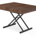 thick wood table-bed