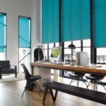 volets roulants turquoise