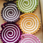 knitted stand for hot decor photo