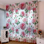 tulle colorato con rose
