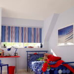 idee di decorazione per tende a rullo