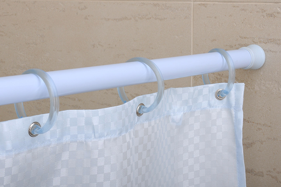 idées de conception de tringle à rideau de salle de bain