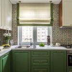 tende per idee di arredamento della cucina