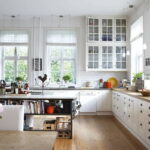 tende per le foto degli interni della cucina
