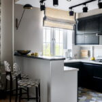 tende per la foto della decorazione della cucina