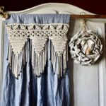 rideaux en macramé