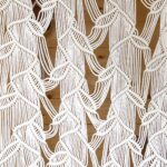 idées de conception de rideaux en macramé