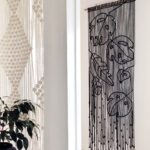 rideaux macramé décoration