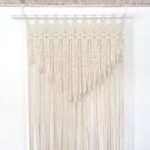 idées de rideaux en macramé décoration