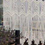 idées d'options de rideaux en macramé