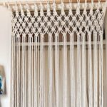 types de photos de rideaux en macramé