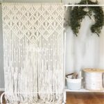 types de photos de rideaux en macramé