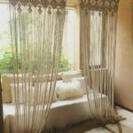 rideaux en macramé types de décor
