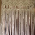 idées de photos de rideaux en macramé