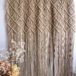 conception de rideaux en macramé