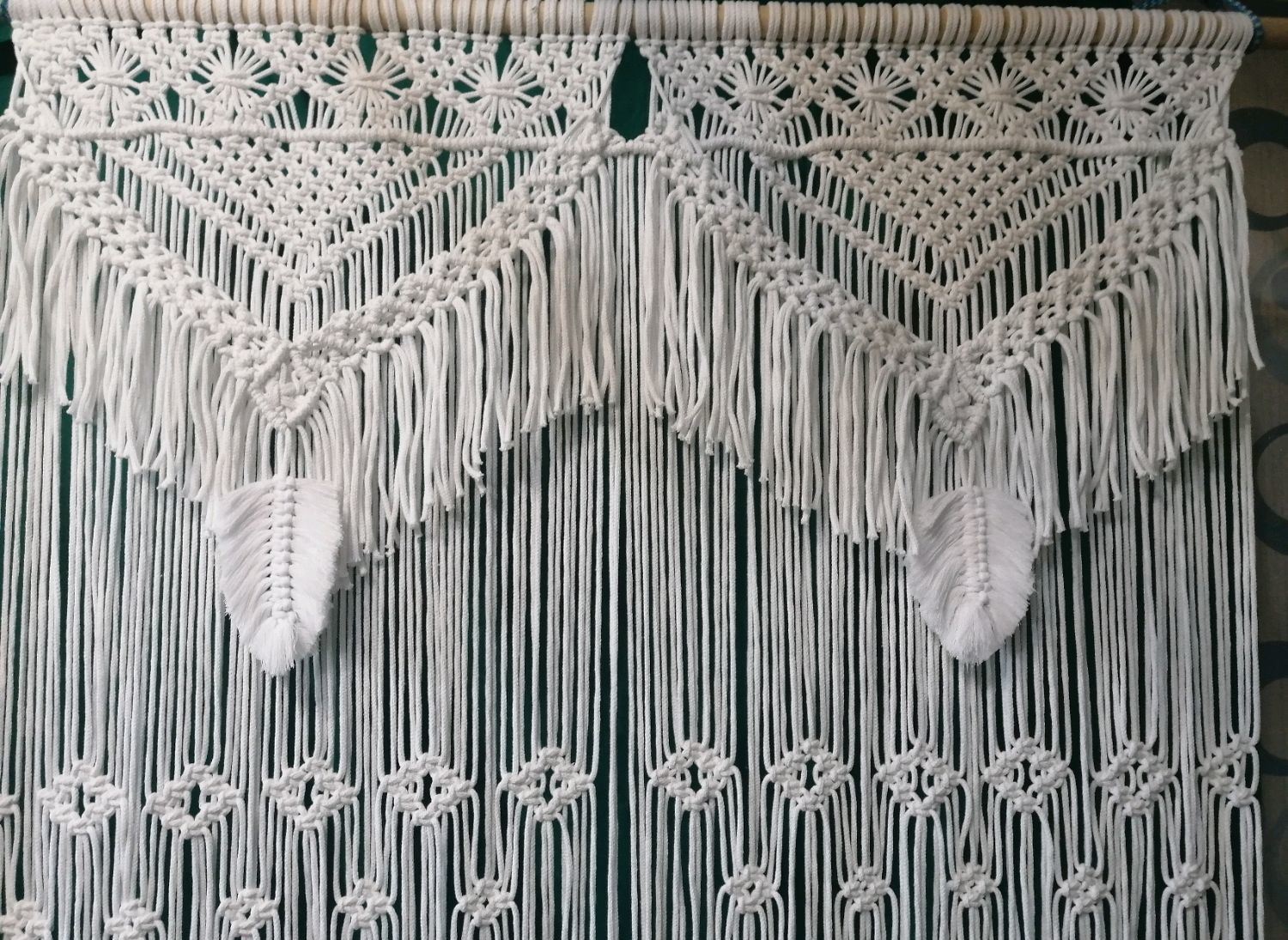 rideaux en macramé photo