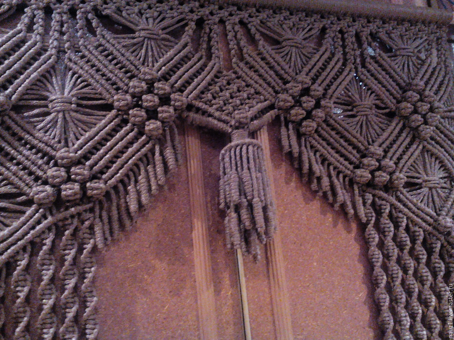idées de conception de rideaux en macramé