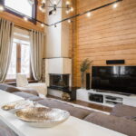 curtains in the country house photo decor