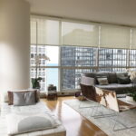 idee di design moderne per tende a rullo