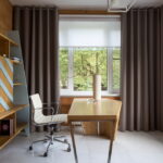 decorazioni moderne per foto di tende a rullo