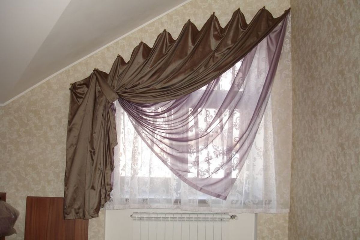 tulle sur la conception de photos de fenêtres