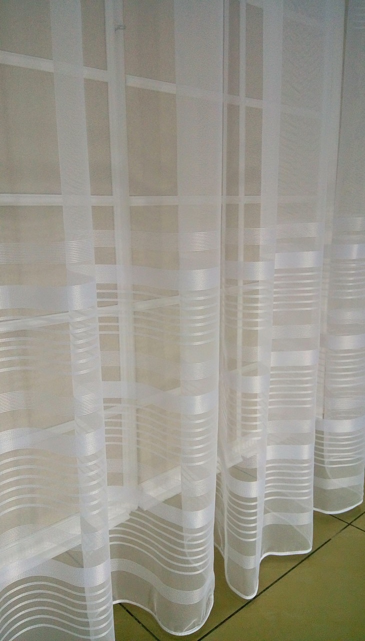 tulle rayé