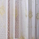tulle brodé or
